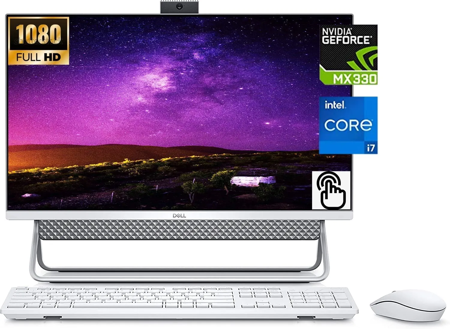 Dell Inspiron 27 7000 Touchscreen All-in-One, i7-1165G7, 32GB RAM, 512GB SSD+1TB HDD, Silver