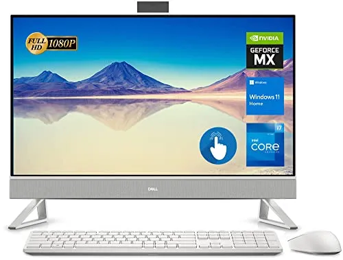 DELL Inspiron 7000 27' FHD Touchscreen All-in-One Desktop, i7-1255U, 64GB RAM, 1TB SSD