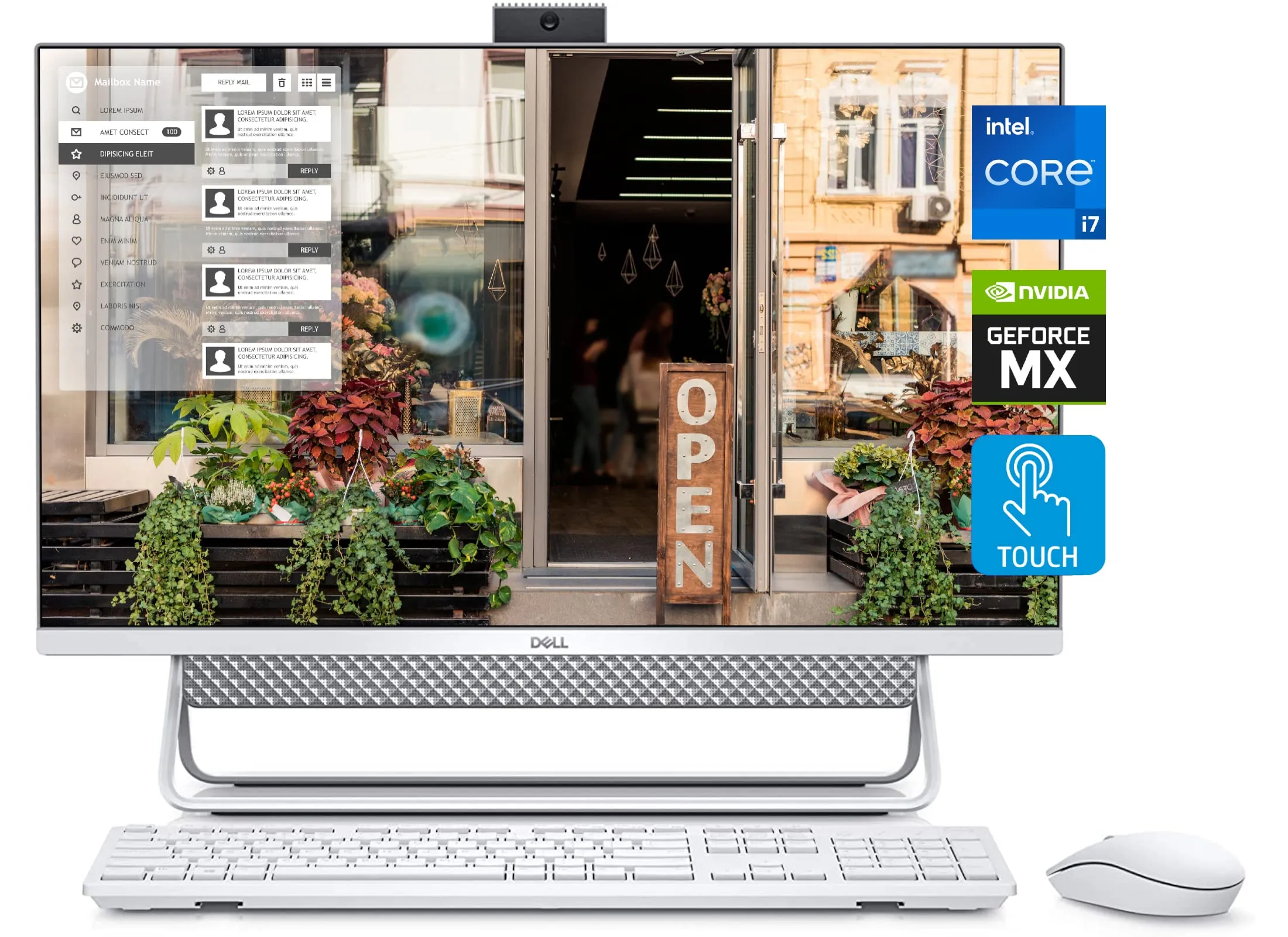 Dell Inspiron 7700 27' FHD Touchscreen All-in-One Desktop, i7-1165G7, 32GB RAM, 1TB SSD