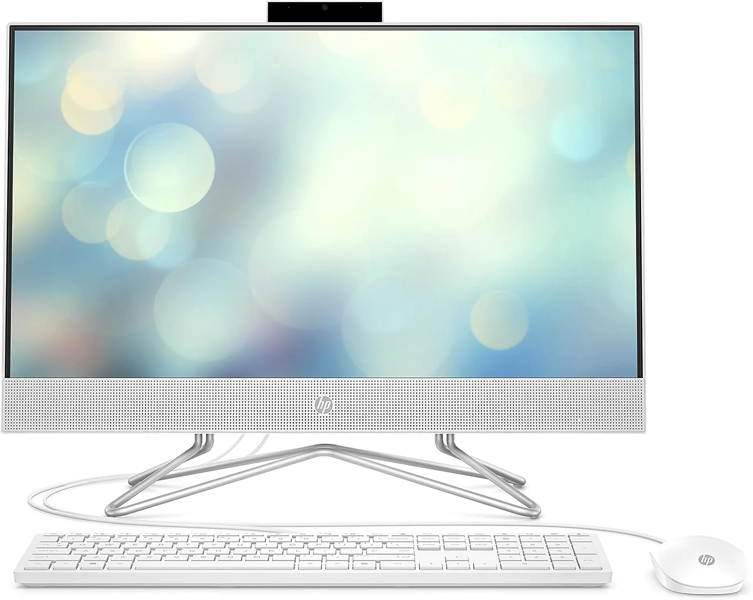 HP AIO-22-DD0224 Business All-in-One Desktop 21.5' FHD, Intel Celeron, 4GB RAM, 256GB SSD