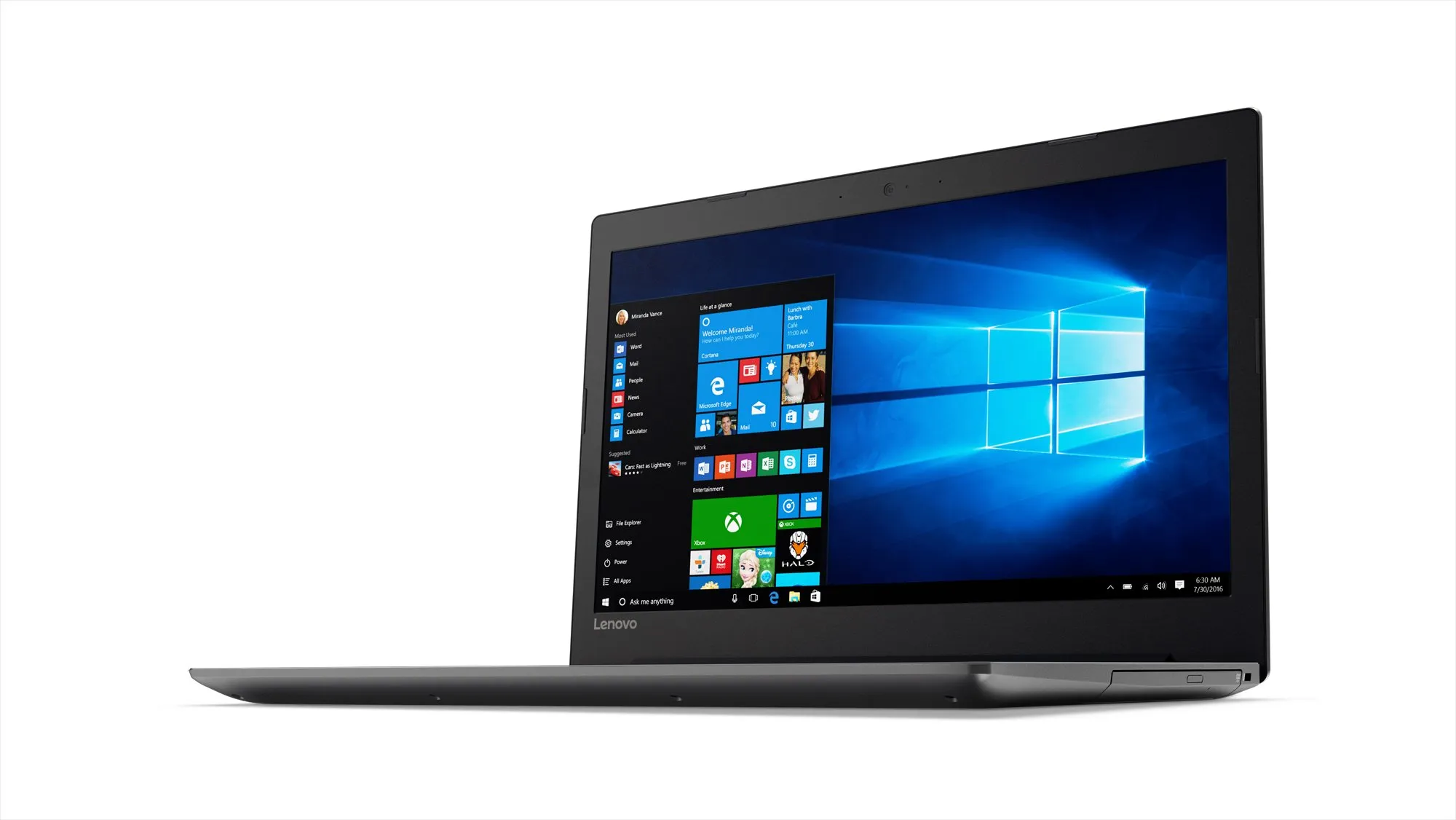 Lenovo 80XV00A9US 15.6' All-in-One Desktop with HD Anti-Glare Display and AMD Processing