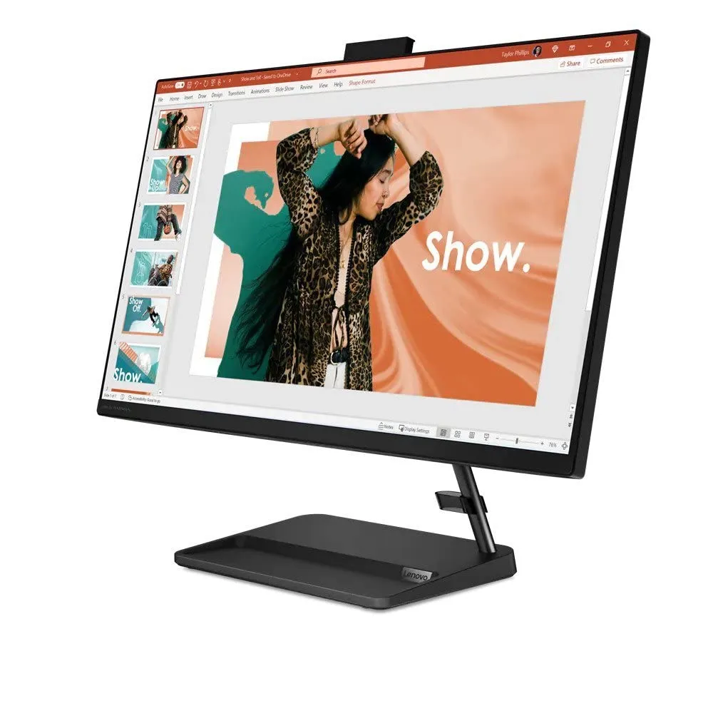 Lenovo Ideacentre AIO 3 27' Touchscreen, i5-13420H, 16GB RAM, 512GB SSD, Renewed All-in-One